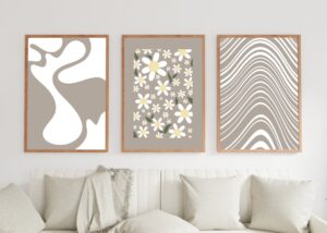 flower posters etsy